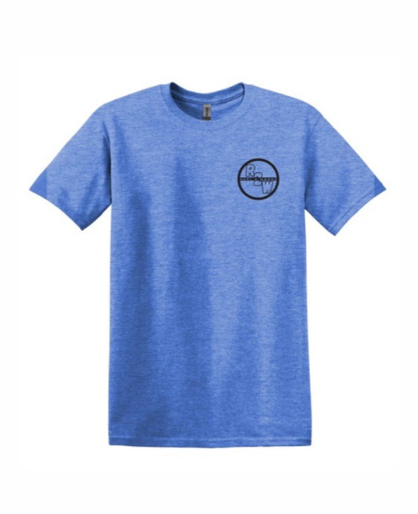 Adult "Right Direction" Blue T-shirt