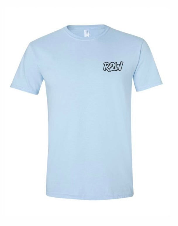 Adult "R2W Flag" Light Blue T-Shirt