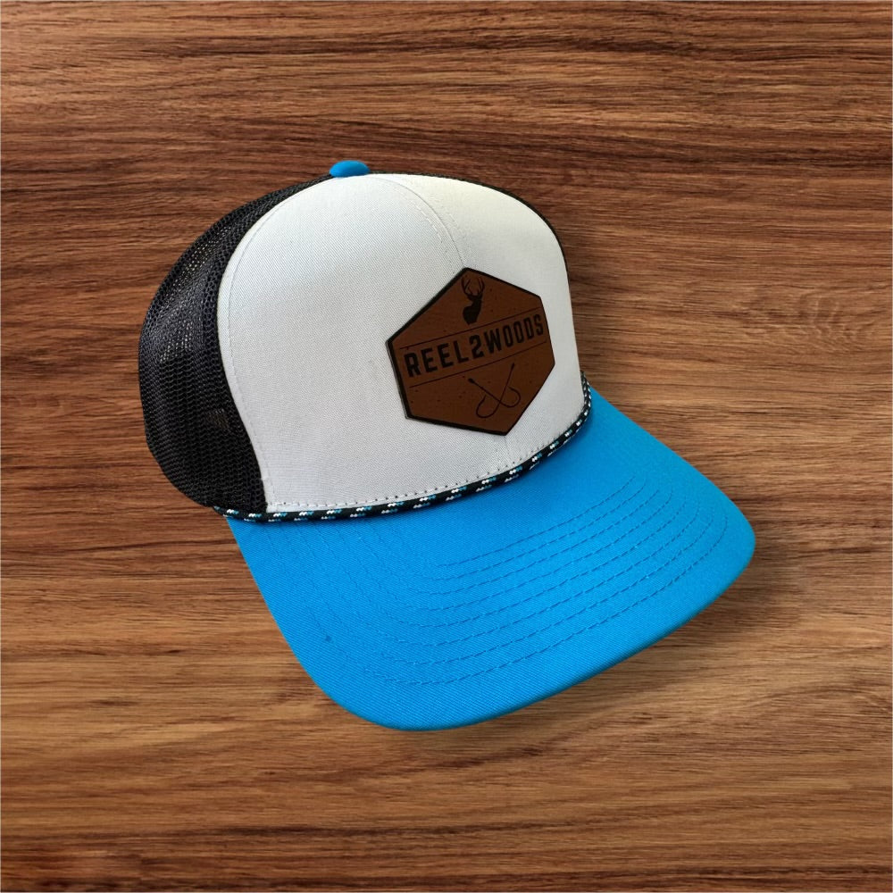 R2W Leather Patch Hat