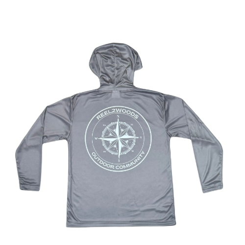 Adult “Take me There” Gray hooded Dri-Fit