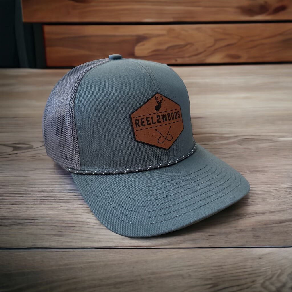 R2W Leather Patch Hat