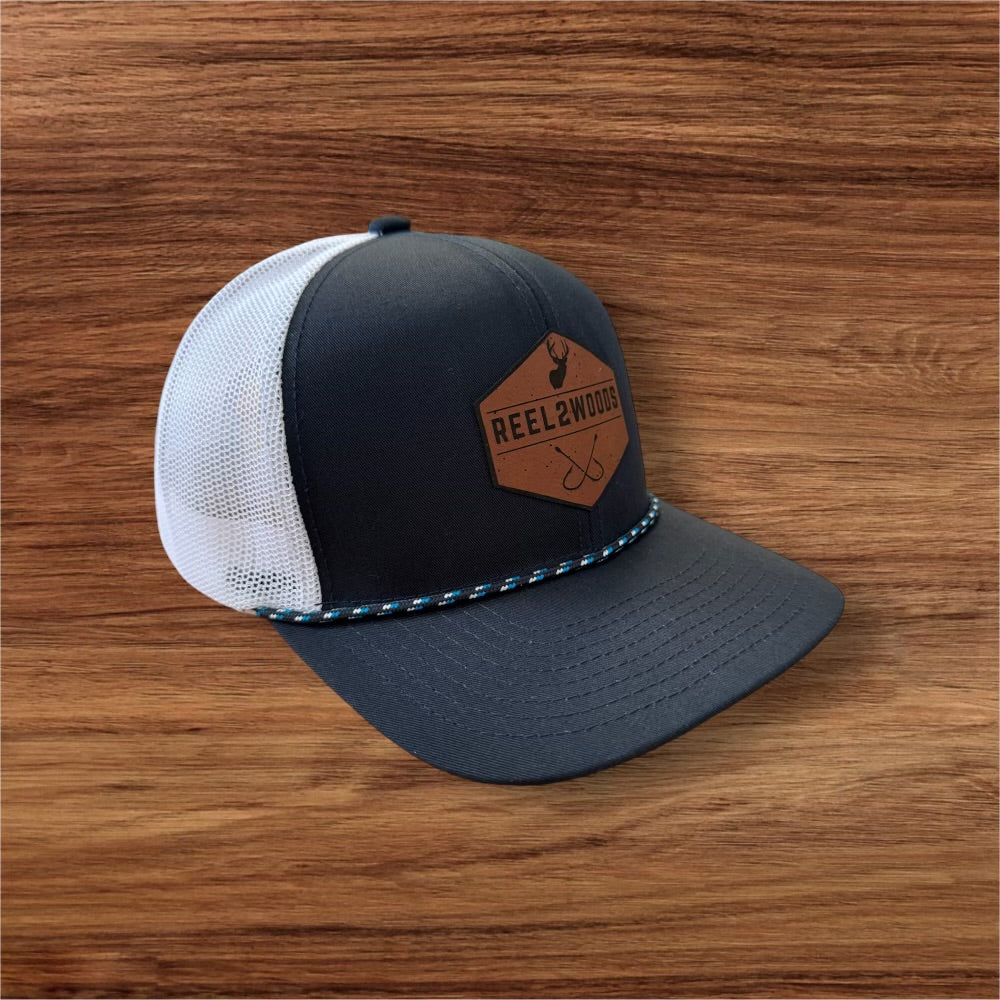 R2W Leather Patch Hat