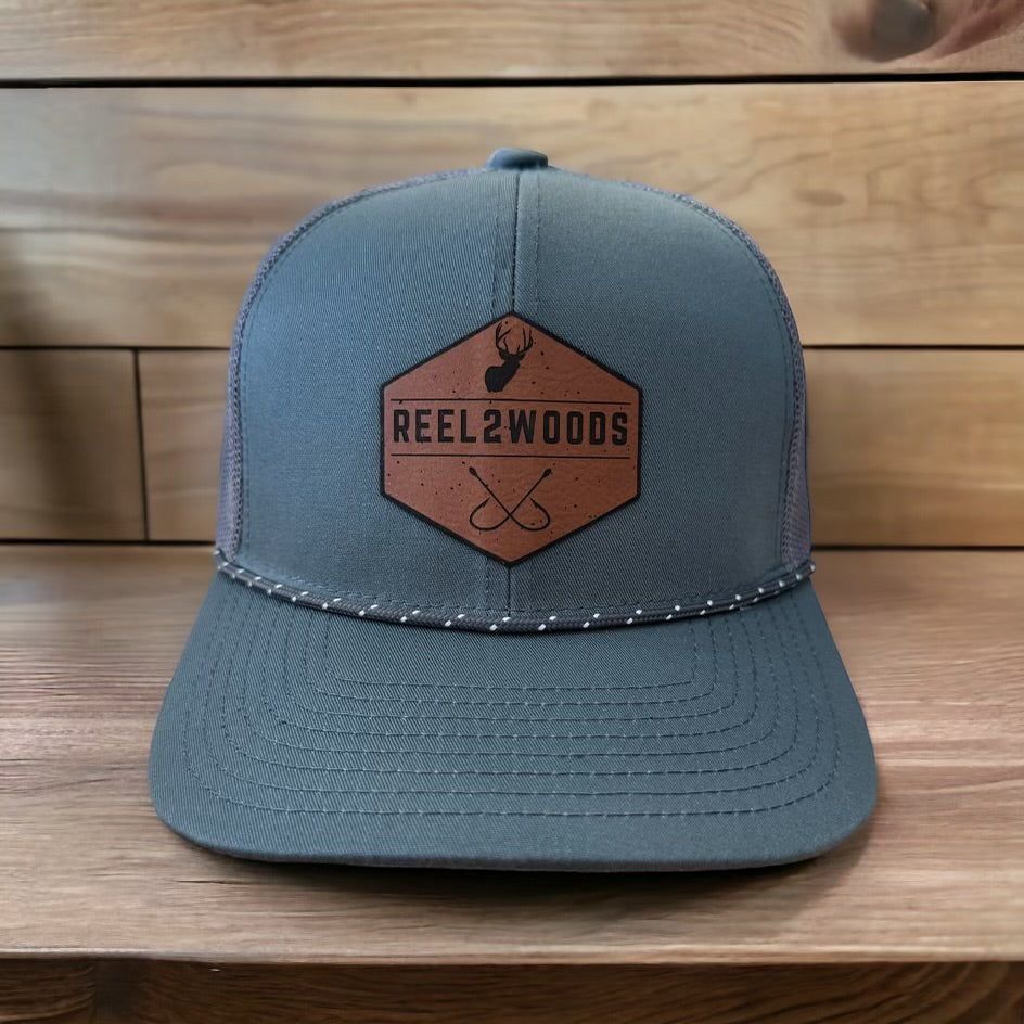 R2W Leather Patch Hat