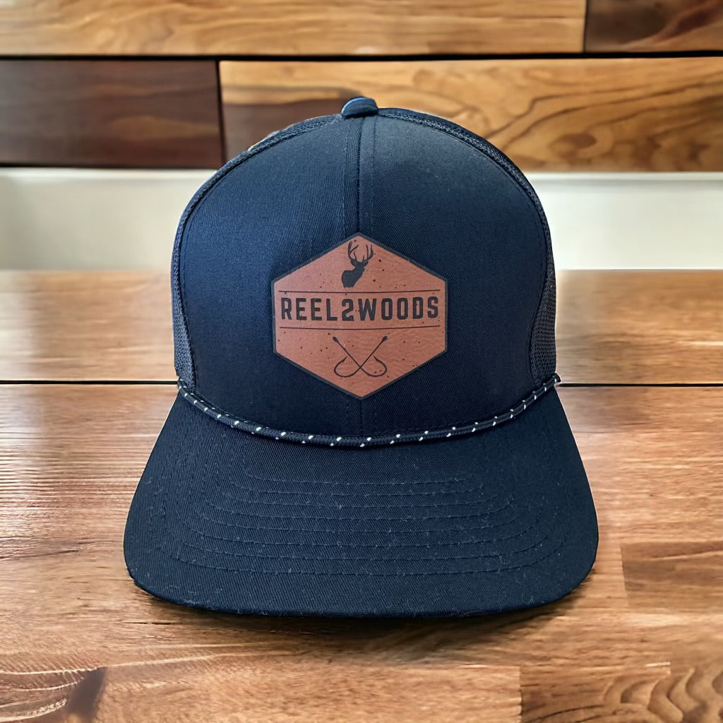 R2W Leather Patch Hat