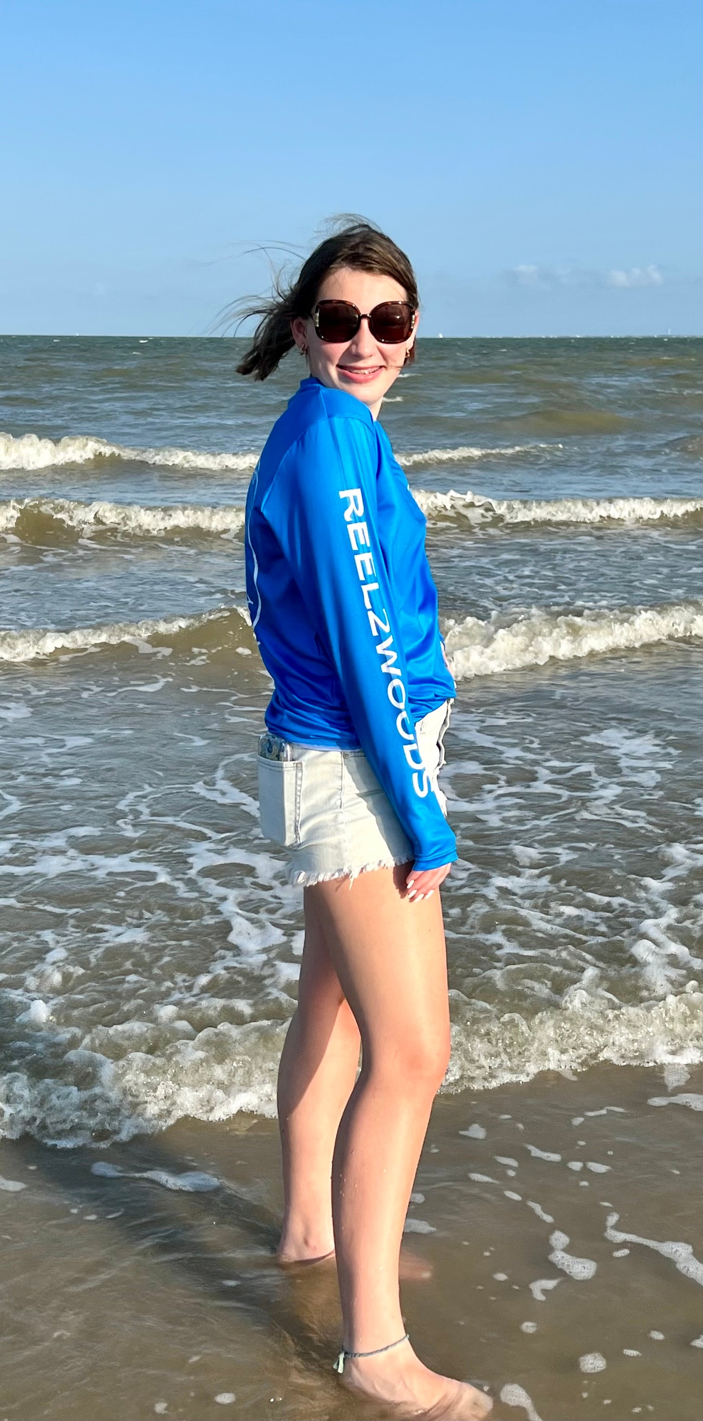 Adult "Right Direction" Blue Dri-Fit