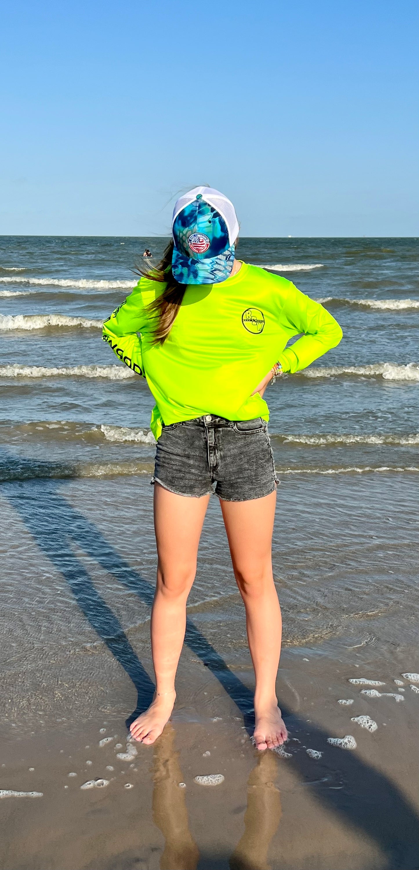 Adult "Right Direction" Bright Green Dri-Fit