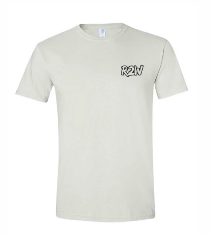 Adult "R2W Flag" White T-Shirt