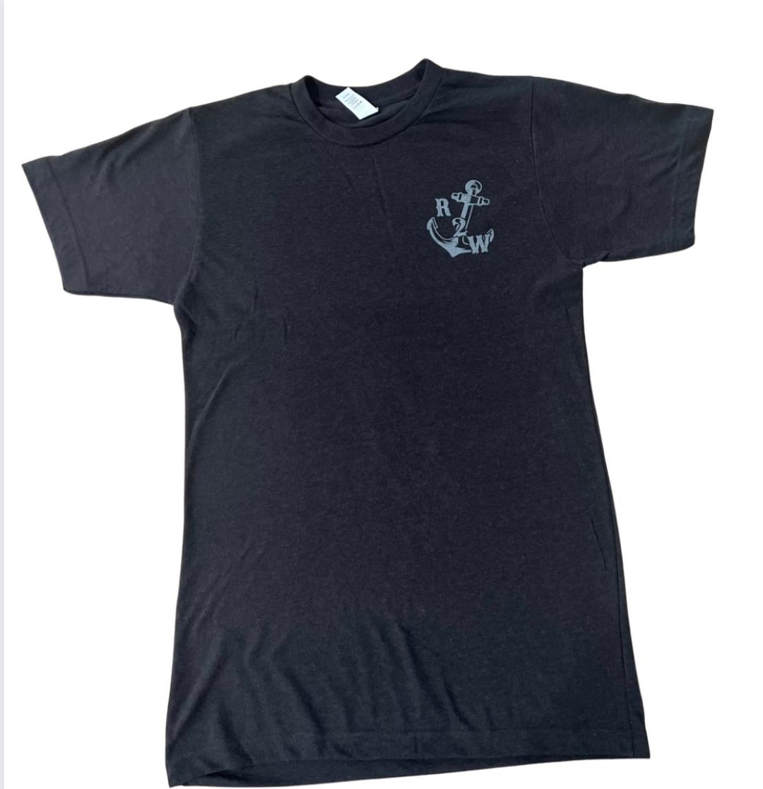 Adult "Stay Awhile" Dark Gray T-Shirt