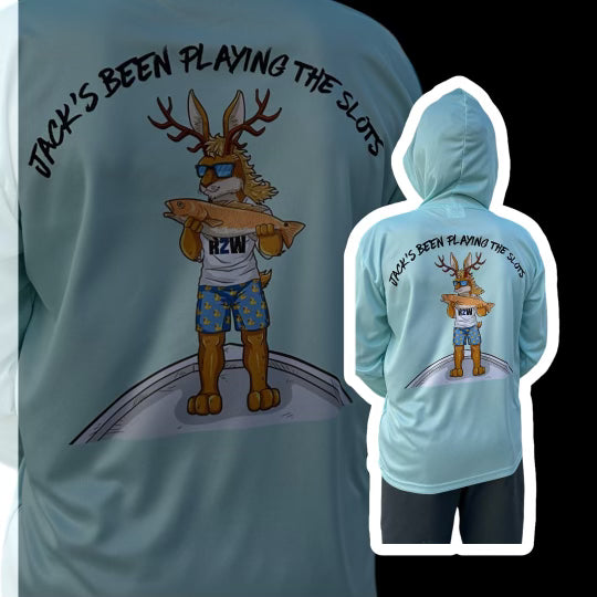 Youth “Playing the slots” Hooded Dri-Fit Shirt