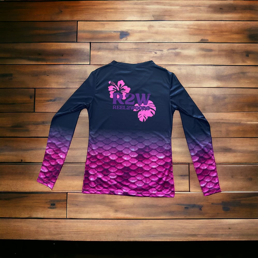 Women’s Floral Mermaid Dri-fit Shirt