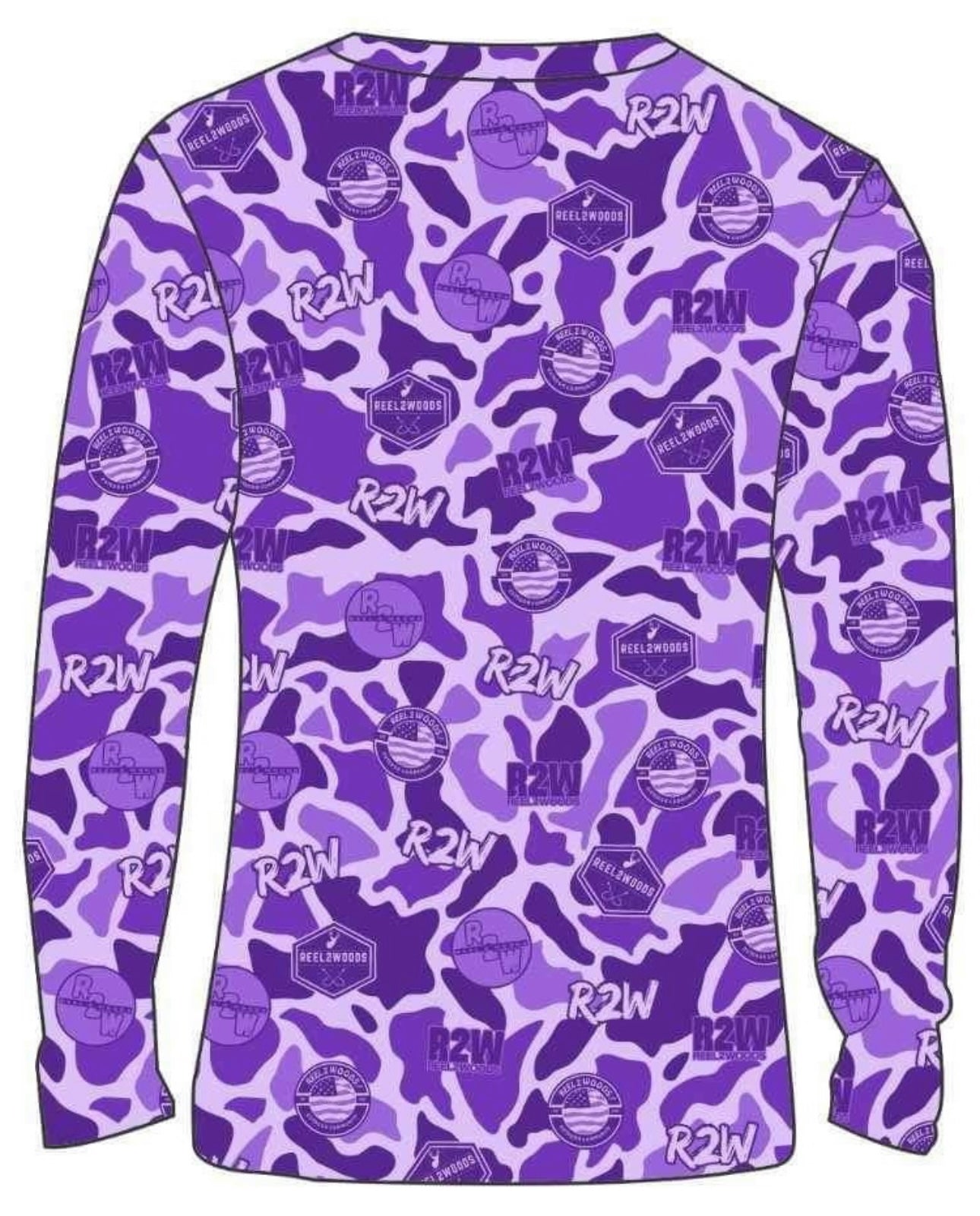 Women’s Purple Camo Dri-fit Shirt